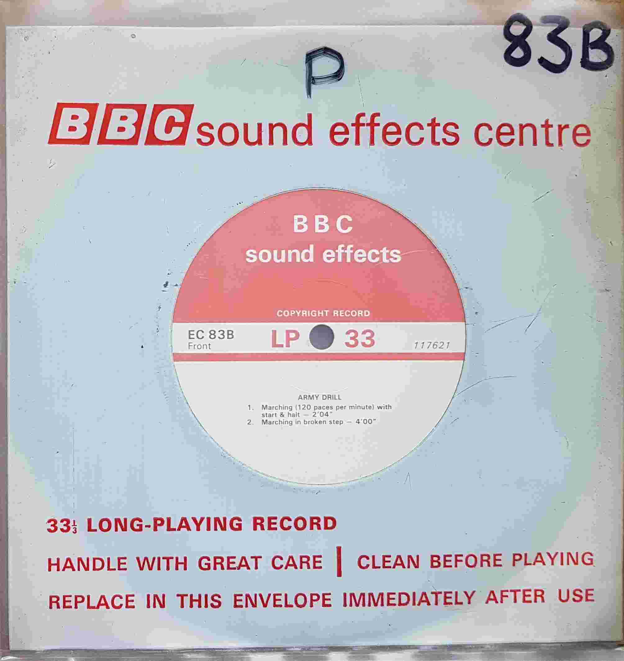Picture of EC 83B Army drill by artist Not registered from the BBC records and Tapes library